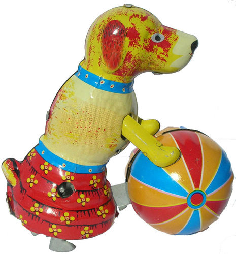 Perro con balón Payá