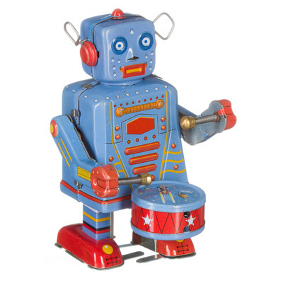 ro170 Robots azul
